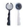 Mustique Serving Set - Black & White by Jonathan Adler