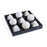 Mustique Tic-Tac-Toe Set - Black & White by Jonathan Adler