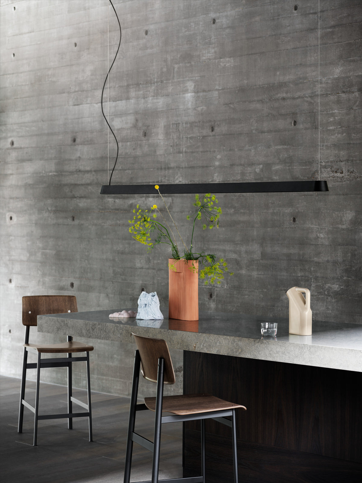 Linear Pendant Lamp by Muuto