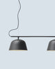 Lampe sur rail Ambit par Muuto