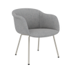 Fiber Soft Armchair Tube Base by Muuto