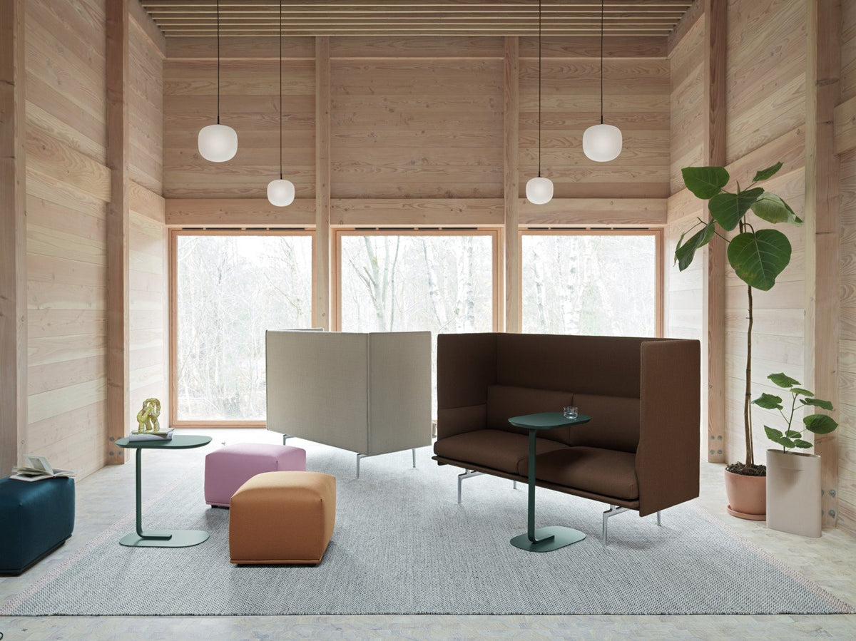 Outline Highback Sofa 100 - 2 Seater by Muuto