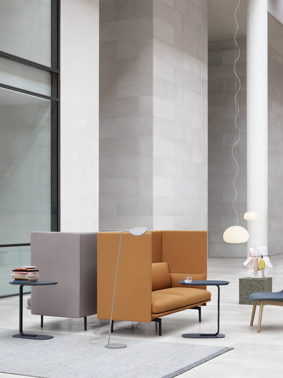 Outline Highback Sofa 120 - 2 Seater by Muuto