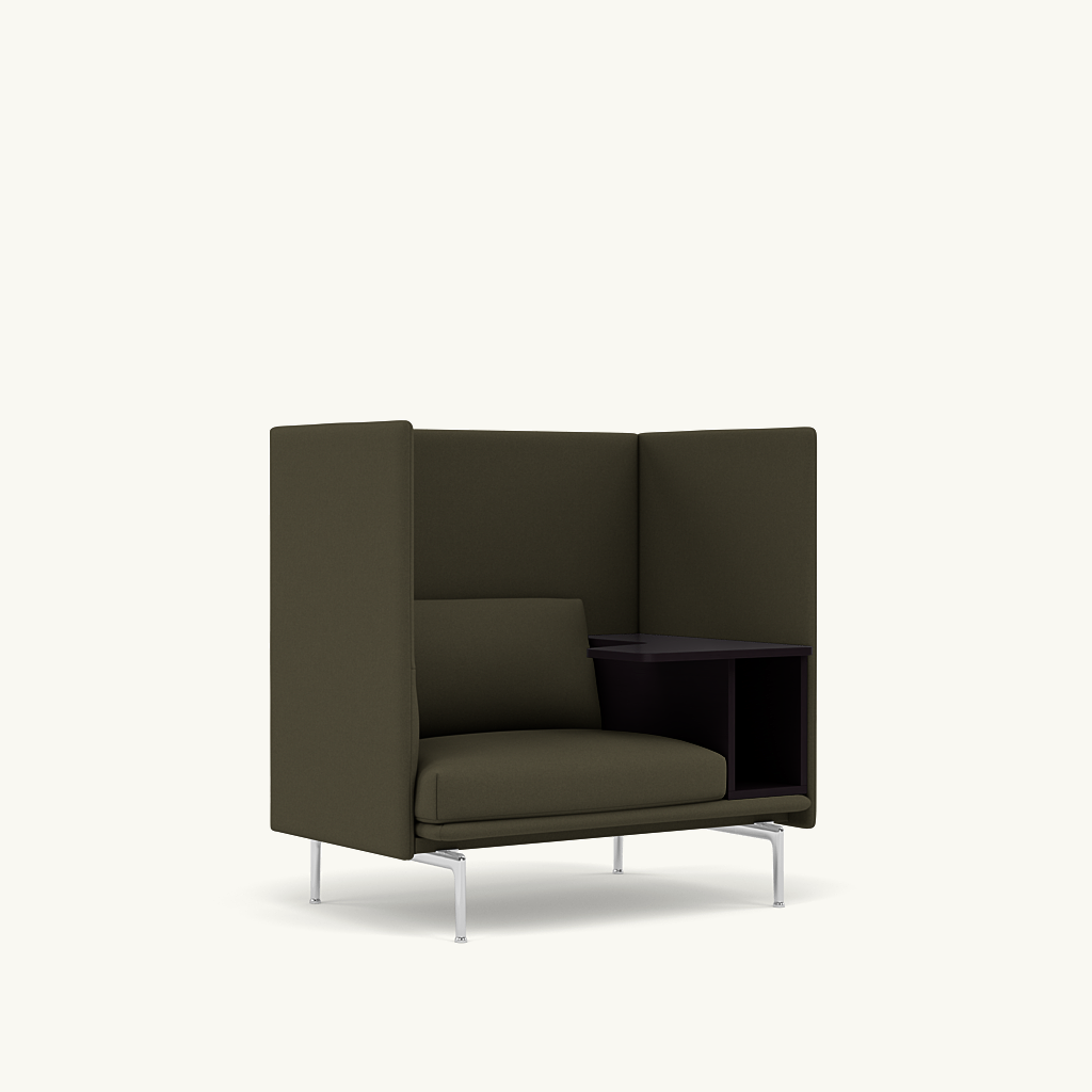 Outline Highback Work Right 100 by Muuto