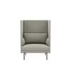 Outline Highback Sofa 100 - 1 Seater by Muuto