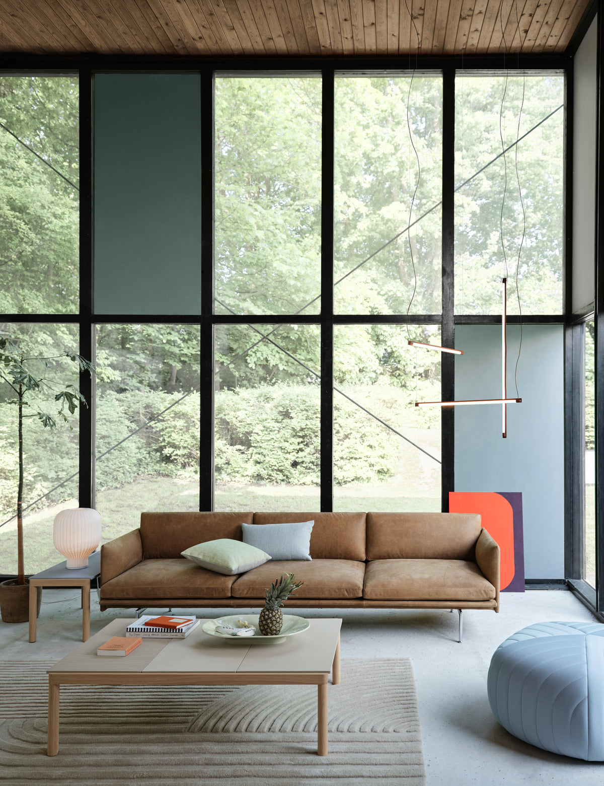 Outline Sofa - 3 1/2 Seater by Muuto