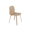 Visu Chair with Wood Base by Muuto