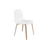 Visu Chair with Wood Base by Muuto