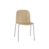 Visu Chair with Tube Base by Muuto