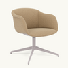 Fiber Soft Armchair Swivel Base by Muuto