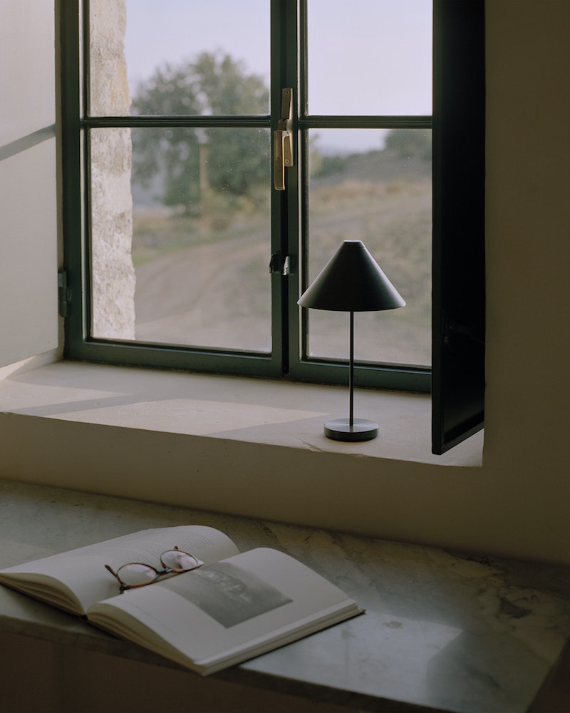 Brolly Portable Table Lamp by New Works