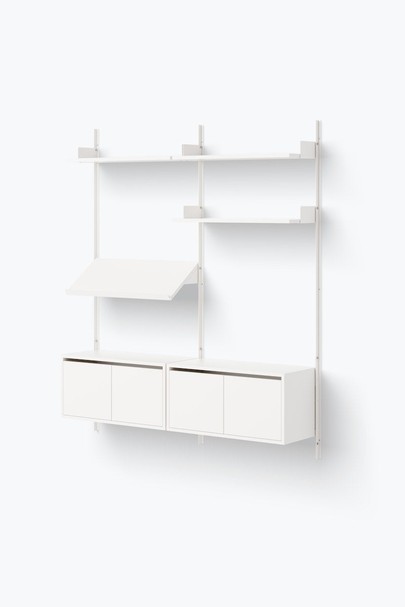 New Works Living Shelf Cabinets Low w. Doors by New Works