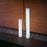 Fity Floor Lamp by Newgarden with warm hemp cable and sleek lighting design, ideal for modern living spaces.