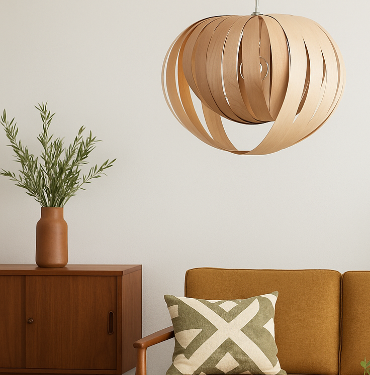 Noisette #3 - Mix of White and Red Birch by Atelier Cocotte