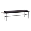 Norm Bench Black by Hübsch (Floor Model)