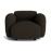 Normann Copenhagen Swell sofa and armchair set in modern seating design, featuring sleek upholstery and contemporary style.