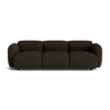 Normann Copenhagen Swell sofa and armchair seating set, modern design with plush cushions and stylish frames in a contemporary living space.