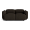 Normann Copenhagen Swell sofa and armchair seating set, modern and stylish furniture for living room comfort.