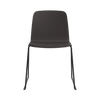 Normann Copenhagen Just Chair Steel in black, modern seating with a sleek steel frame and minimalist design.