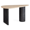 Oeuf Travertine Desk by Jonathan Adler