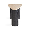 Oeuf Travertine Desk by Jonathan Adler