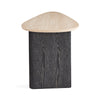 Oeuf Travertine Desk by Jonathan Adler