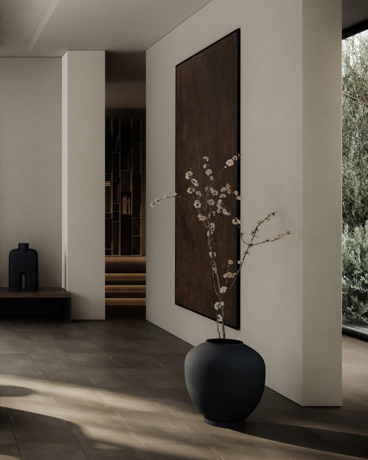 Sunao Vase, Hexa - Black by 101 Copenhagen