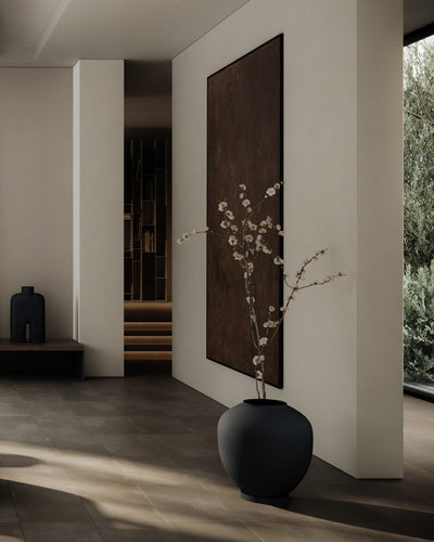 Sunao Vase, Hexa - Black by 101 Copenhagen