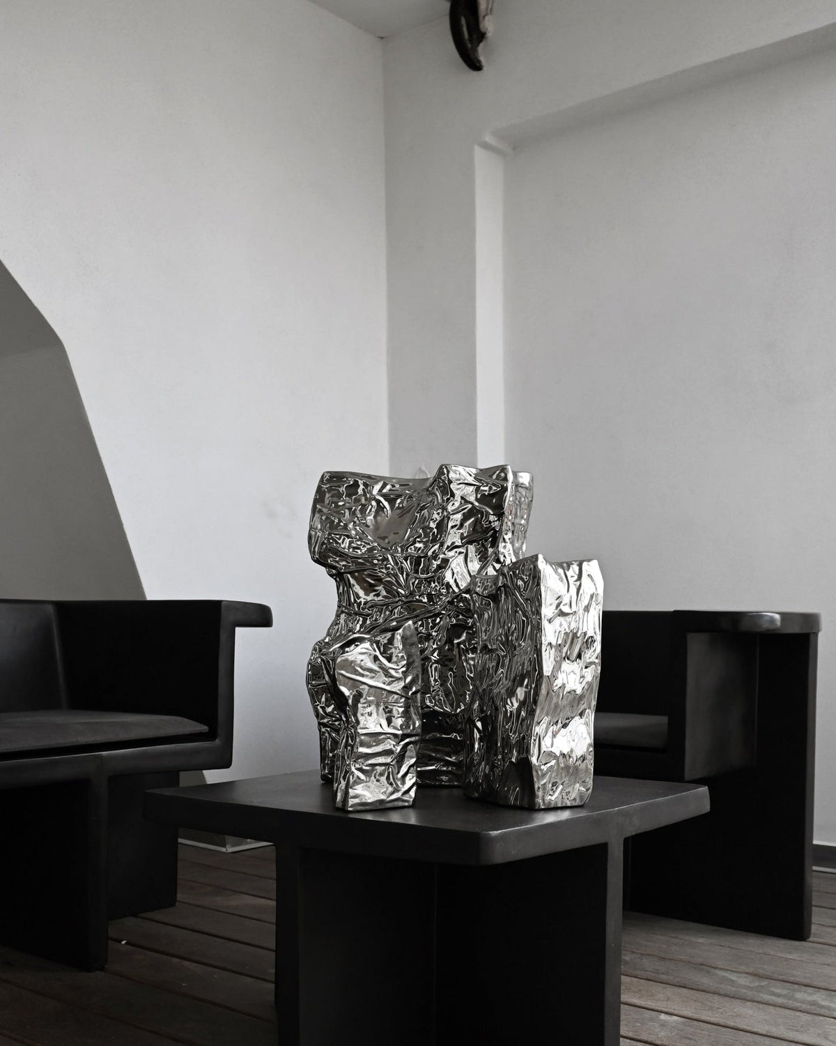 Kami Vase, Big - Chrome by 101 Copenhagen