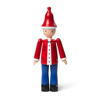 Ole, Red/Blue/White, H: 6.9" by Kay Bojesen