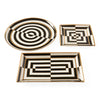 Op Art Rectangle Serving Tray by Jonathan Adler