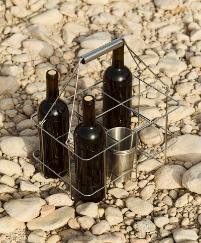 Outdoor Market Bottle Carrier by Hay