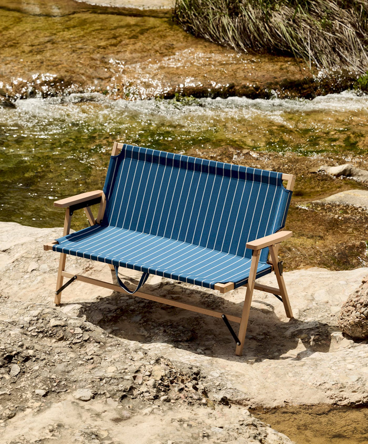 Outdoor Market Folding Sofa by Hay