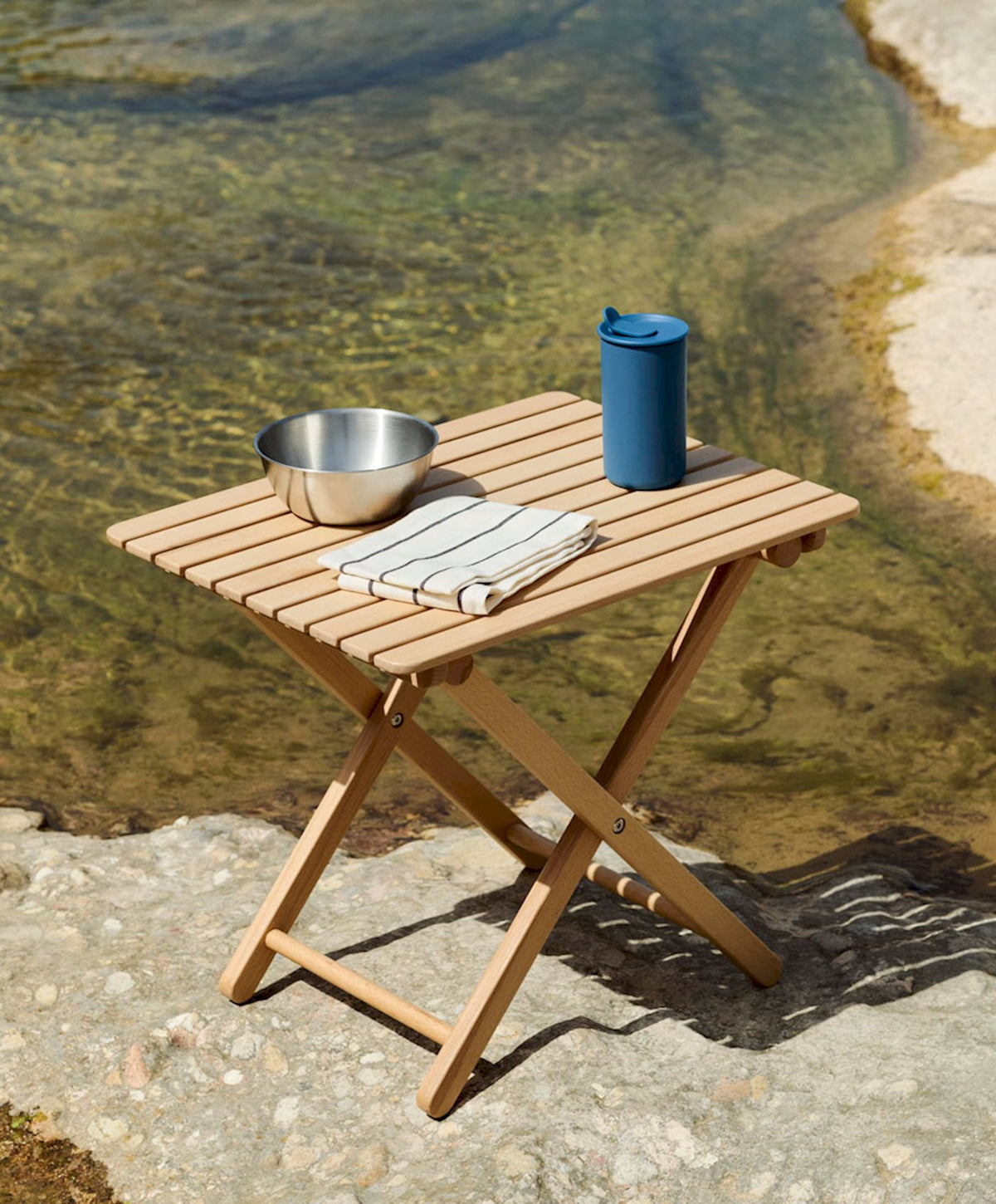 Outdoor Market Folding Table by Hay