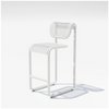 Outdoor Tube Barstool by Bend Goods featuring a sleek, modern design with a tubular metal frame for outdoor seating.