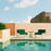 Outdoor Tube Lounge seating by Bend Goods with a sleek, modern design perfect for outdoor relaxation and stylish patio decor.