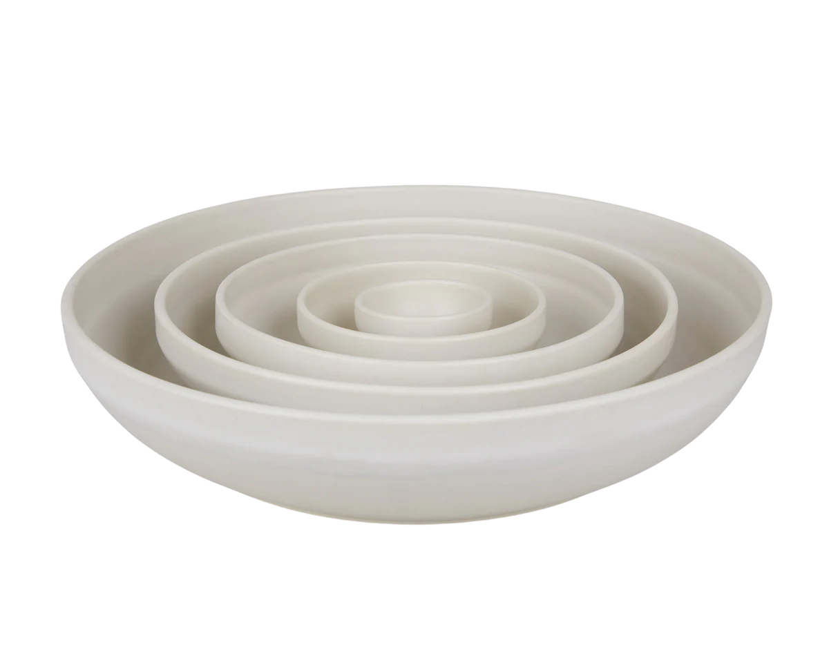 Otto Ceramic Shallow Bowl by Frama