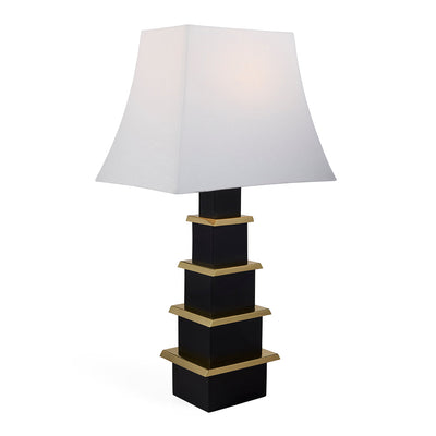Pagoda Table Lamp - Black by Jonathan Adler