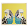 Parakeet Beaded Art by Jonathan Adler