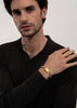 Gold plated Grande Paul Chain Bracelet by Skultuna, featuring a stylish and elegant chain design for fashionable accessories.
