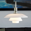 PH 4½-4 Glass Pendant by Louis Poulsen