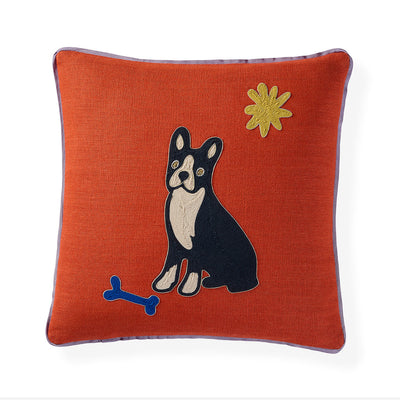 Playa Frenchie Pillow by Jonathan Adler