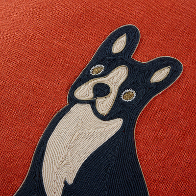 Playa Frenchie Pillow by Jonathan Adler