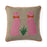 Jonathan Adler Playa Greyhounds pillow, stylish accessories with a greyhound print, perfect for modern home decor.