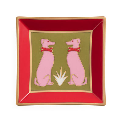 Playa Greyhounds Square Tray by Jonathan Adler
