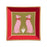 Jonathan Adler Playa Greyhounds square tray, stylish accessories with a greyhound design, perfect for decorative or functional use.