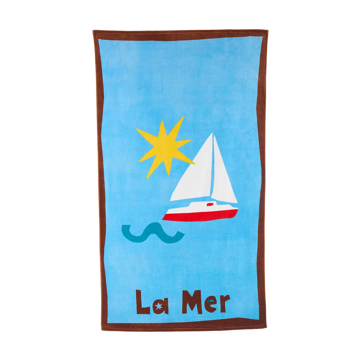 Playa Le Mer Beach Towel by Jonathan Adler