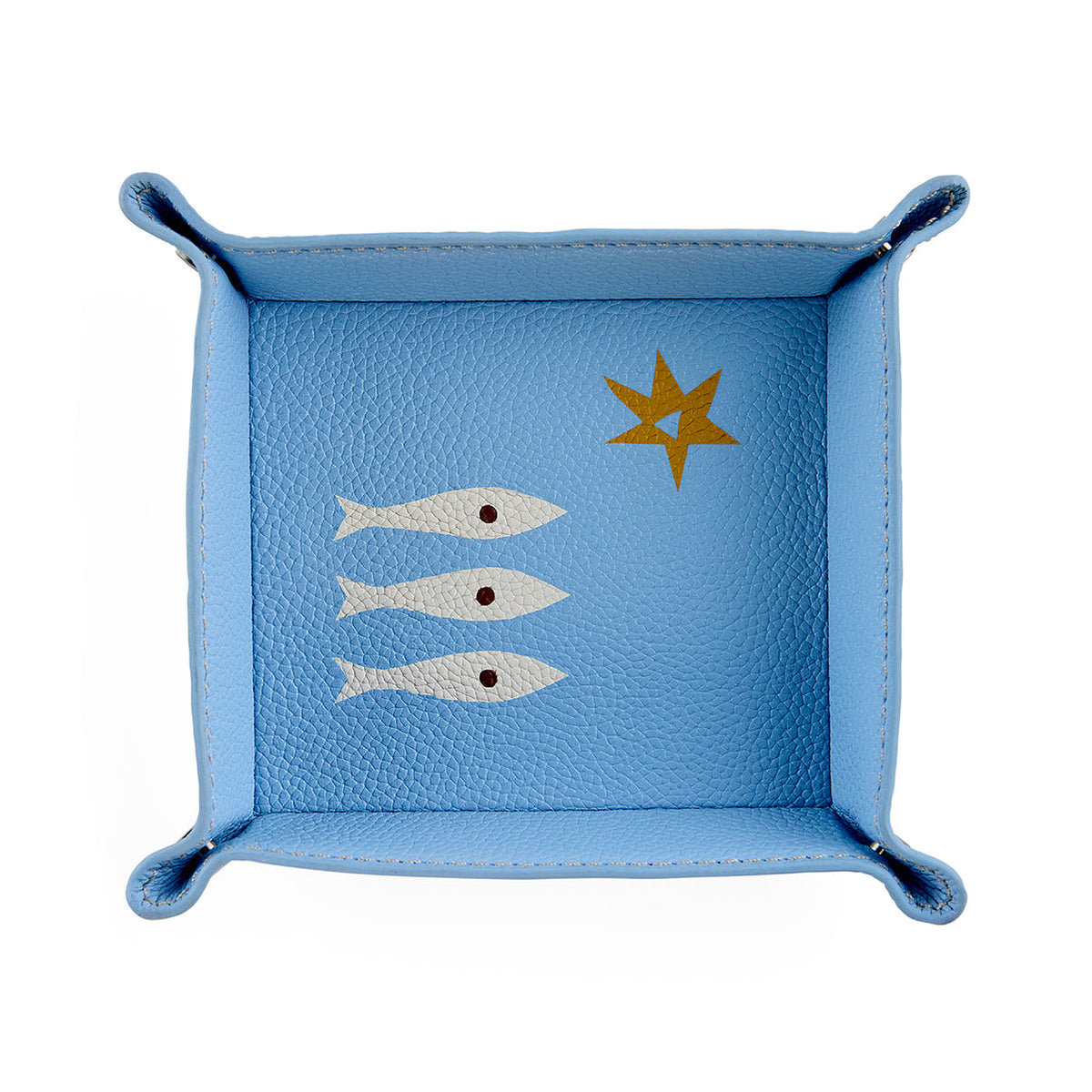 Playa Leather Small Tray by Jonathan Adler