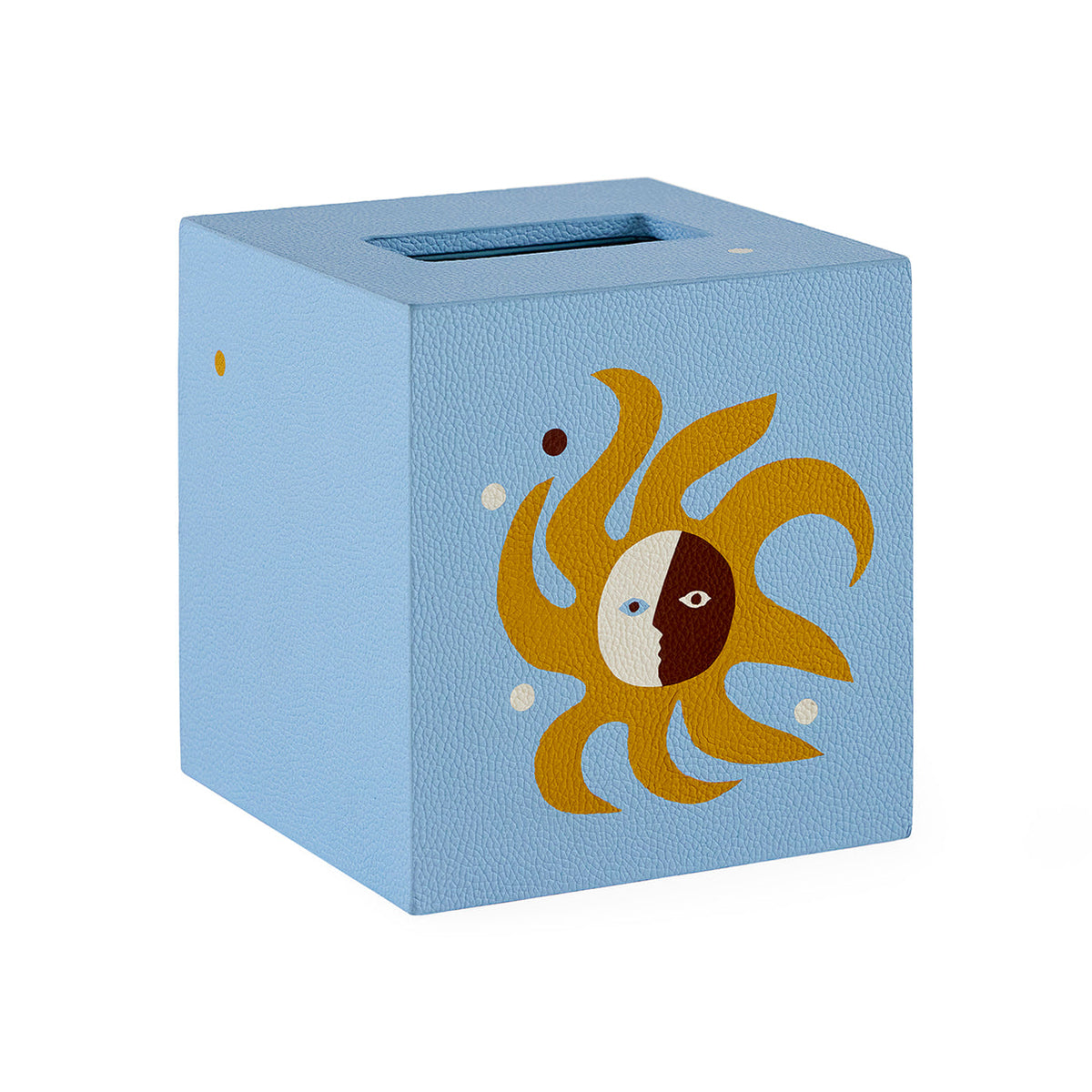 Playa Leather Tissue Box by Jonathan Adler