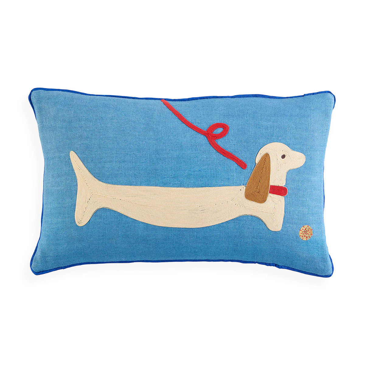 Playa Dachshund Pillow by Jonathan Adler